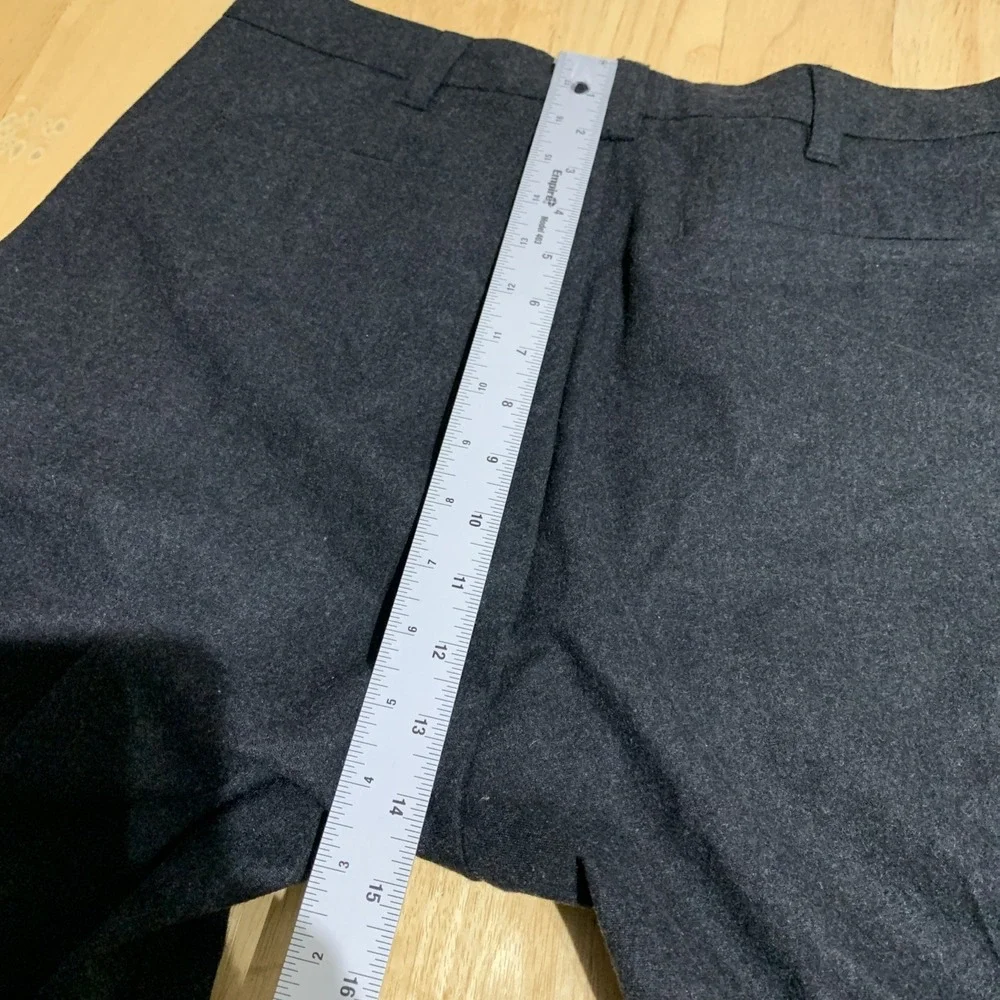 VGT Banana Republic Stretch Pants Mens 38Rx29 Black 62% Wool/Laine‎ Dress